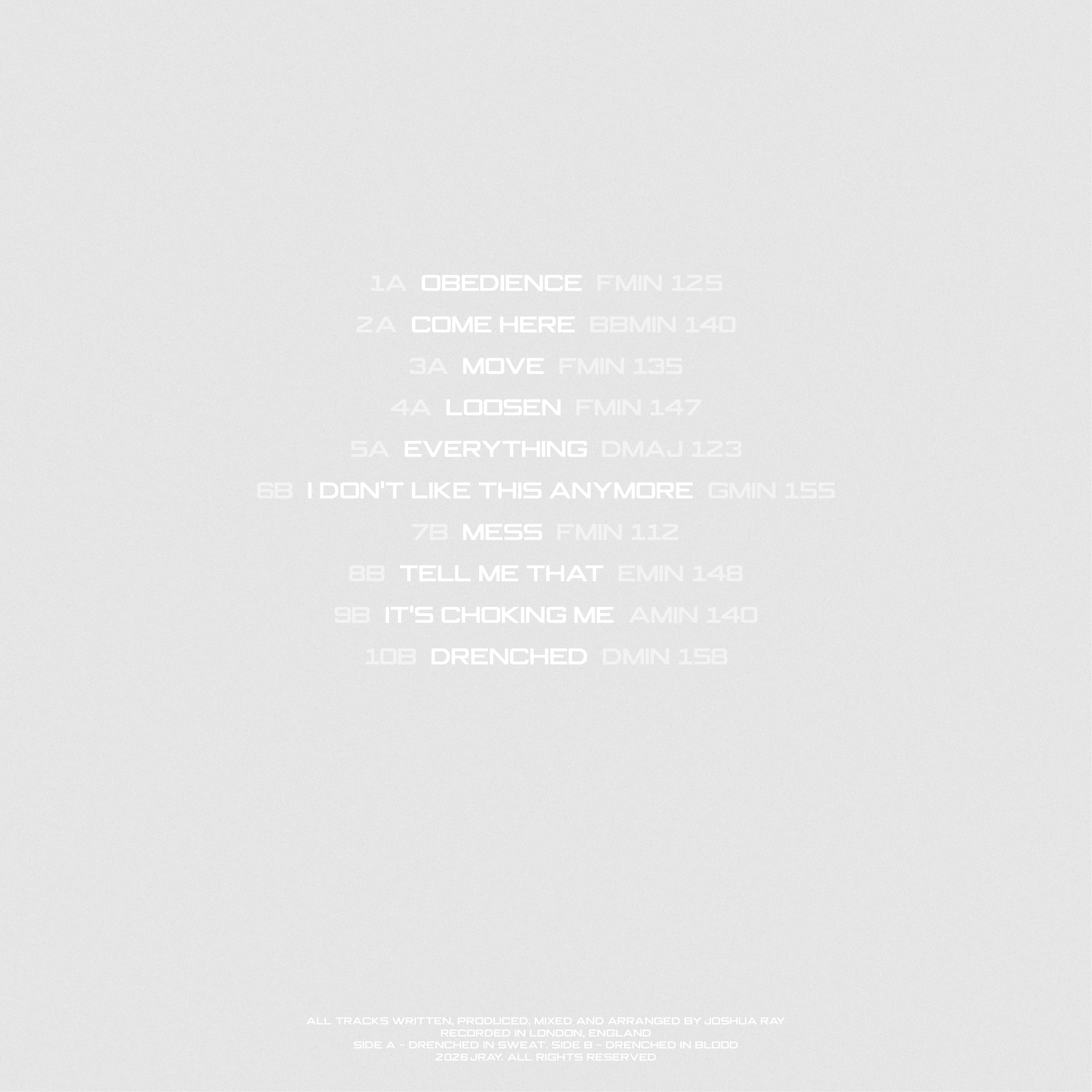JRAY Drenched sleeve.